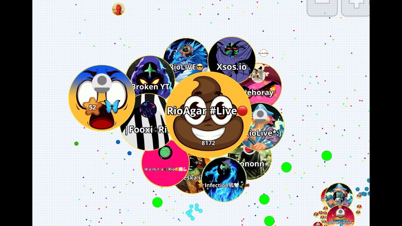 🔴 RIO AGAR LIVE | AGARIO MOBILE LIVESTREAM | Eu Regions 🤠😍