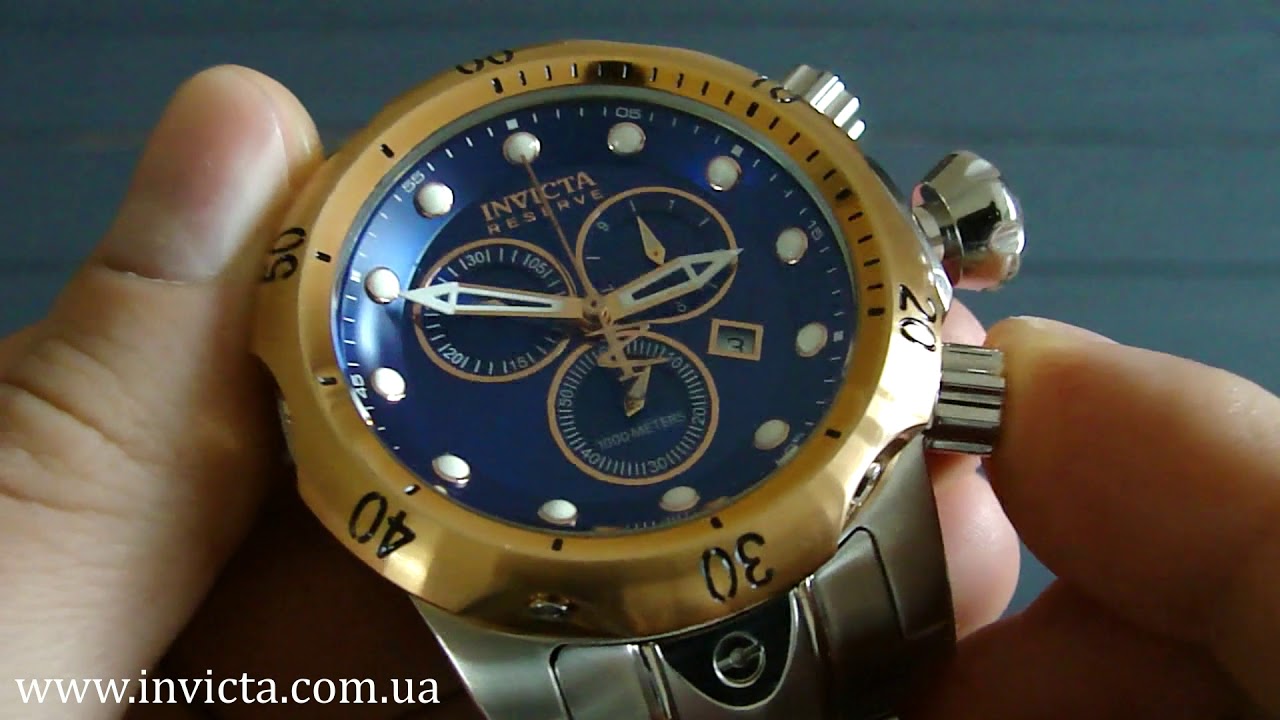 Швейцарские часы Invicta 10575 Reserve Venom Swiss Made 1000m