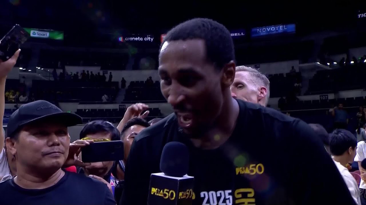 TNT Tropang Giga&rsquo;s winning speech | PBA Season 49 Commissioner&rsquo;s Cup