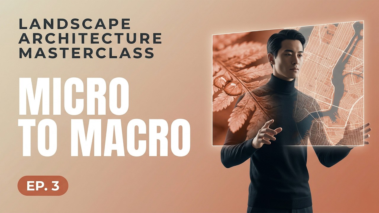Насколько масштабна ландшафтная архитектура? | От микро- до макроуровня: объяснение | Эпизод 3