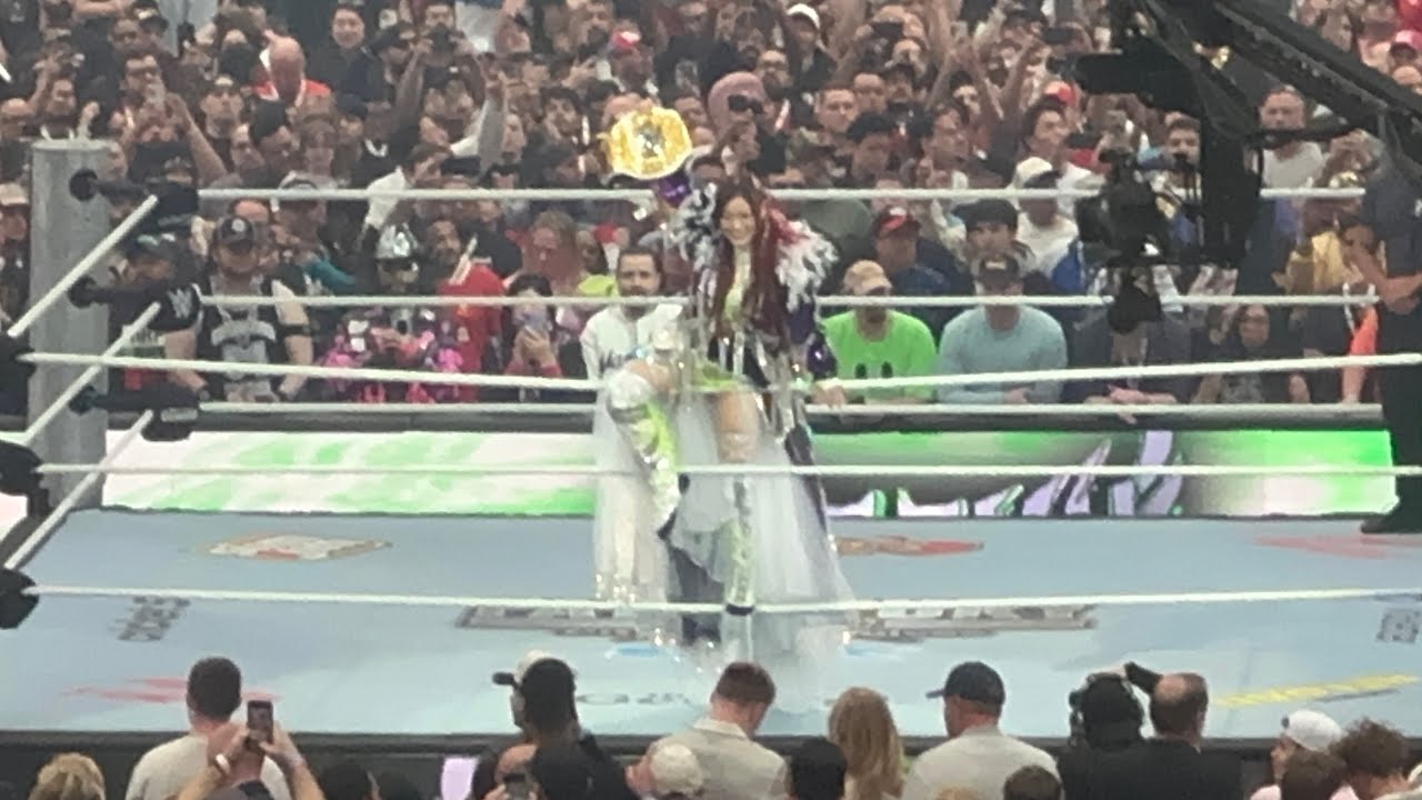 WWE WrestleMania 41 | Iyo Sky vs Bianca Belair vs Rhea Ripley Triple Threat Full Match | 4/20/25