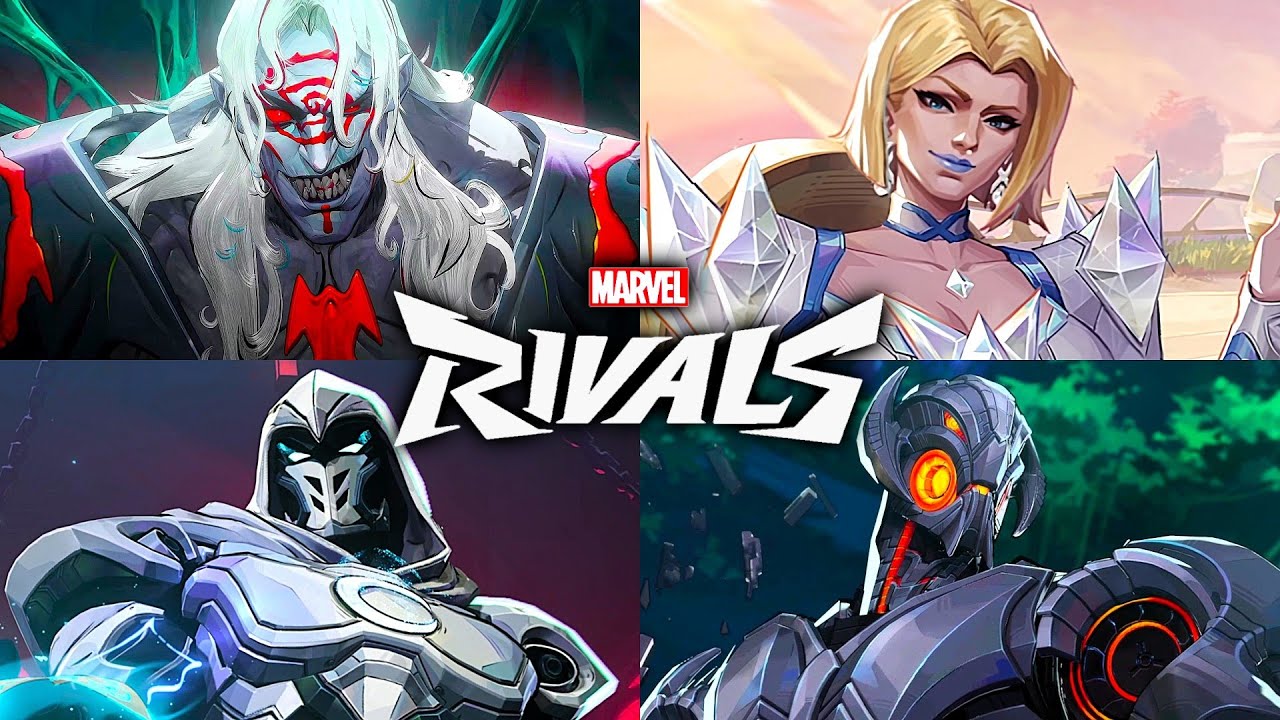 Marvel Rivals Season 3 - All Map Intros & Victory Cutscenes (4K 60FPS)