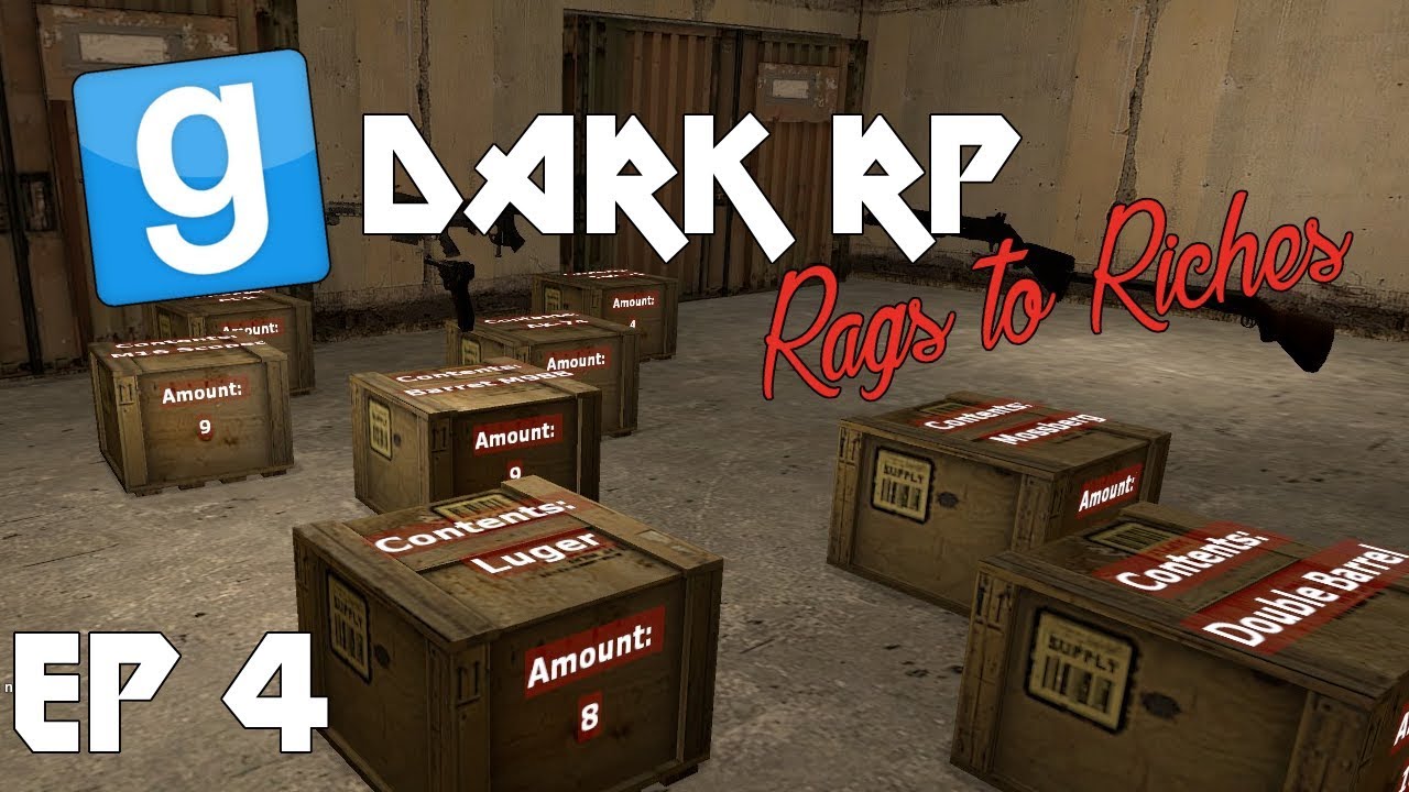 Gmod DarkRP | Rags To Riches | Gun Shop! | EP 4