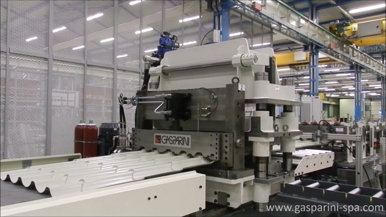 Roll Forming System for corrugated and false tiles | GASPARINI S.p.A. – 210100095