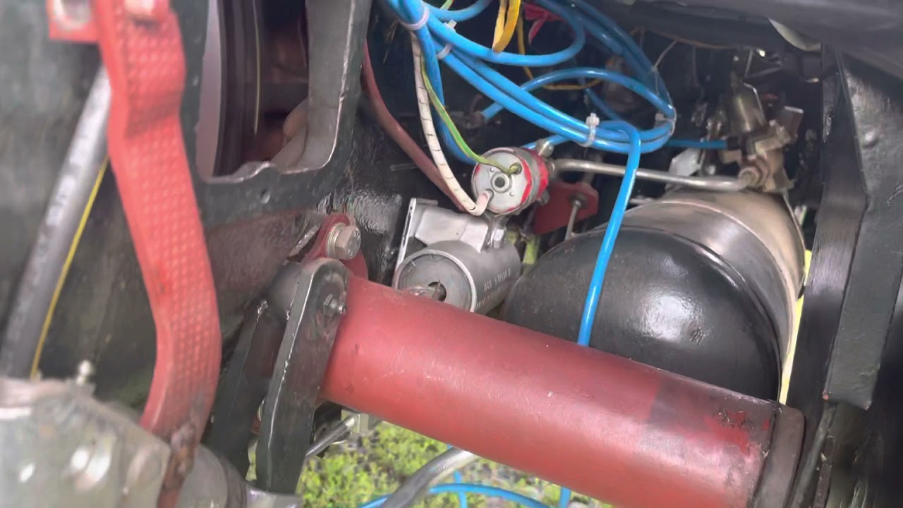 Pneumatické vypínanie spojky - Zetor 7245turbo