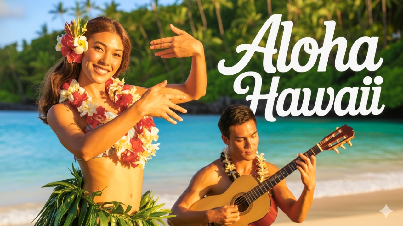 Island Vibes Music | Relaxing Hawaiian-Style Instrumental for Work & Study (4K)