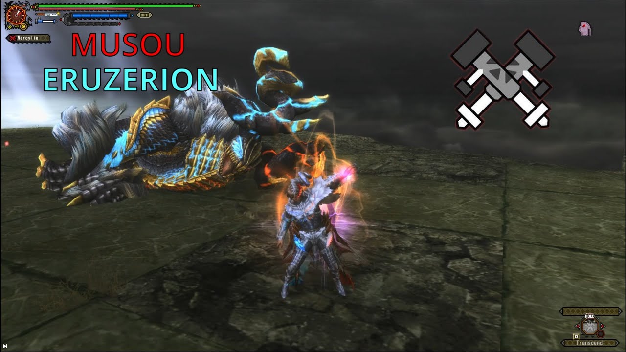 Monster Hunter Frontier Z: Musou Eruzerion (Adren+SW Tonfas).