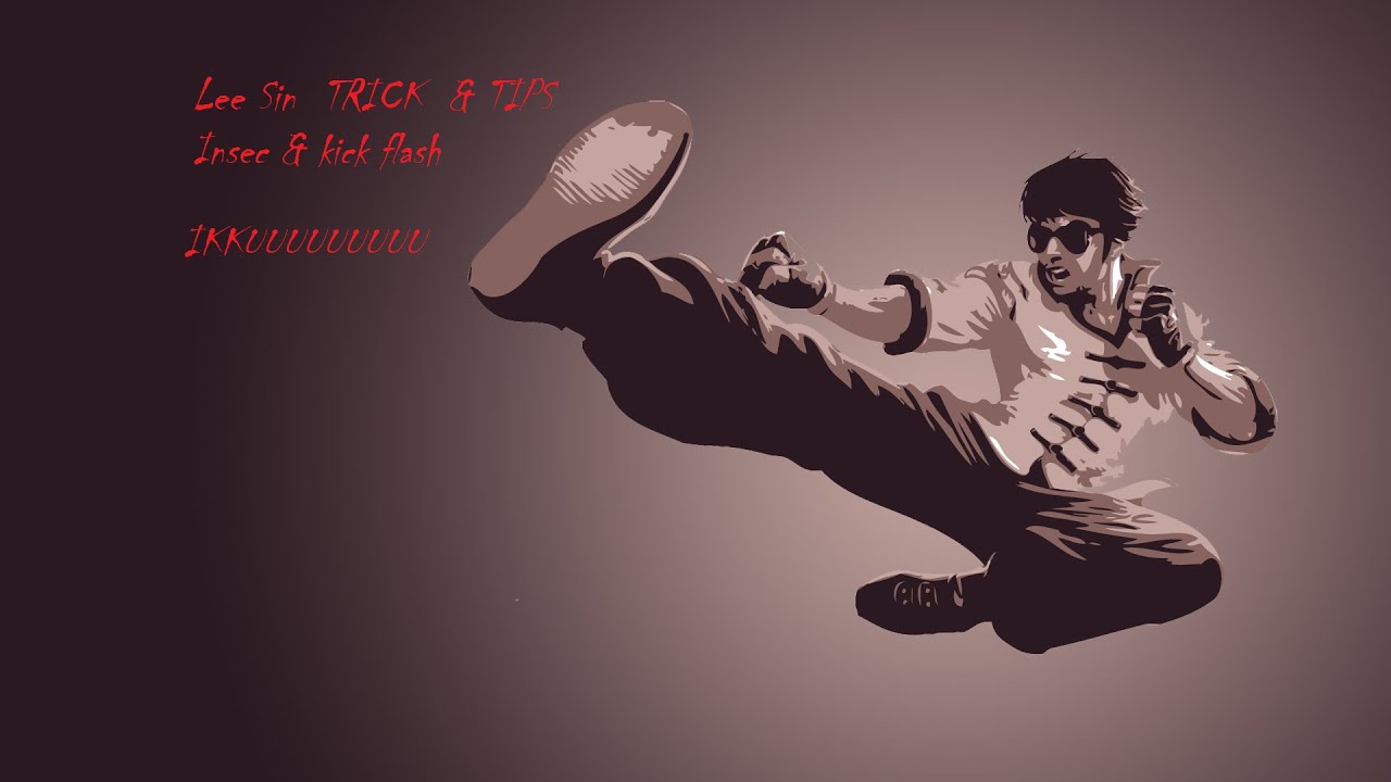 [TUTO] Lee Sin trick ( insec + kick flash)
