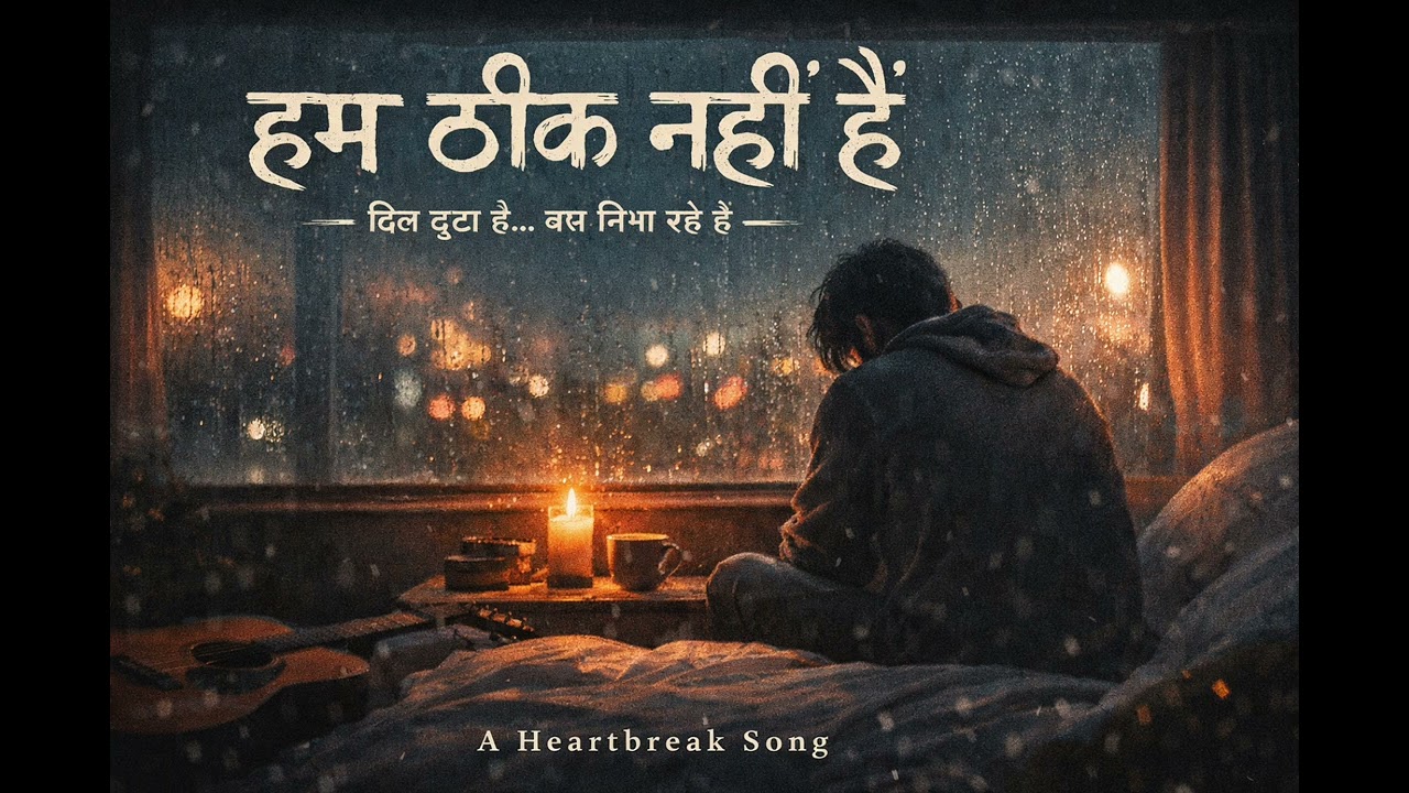 हम ठीक नहीं हैं 💔 | Heartbreak Lofi Sad Song | Hindi Emotional Song 2026
