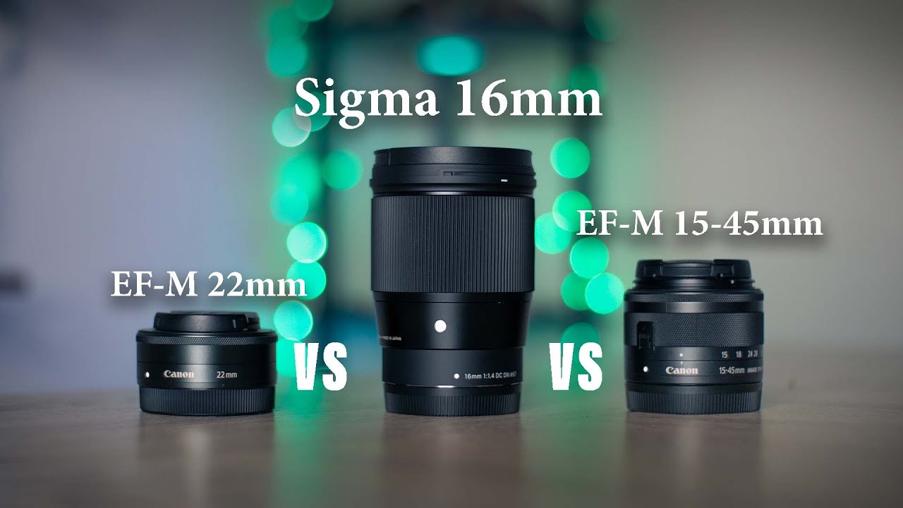 Canon M50 + Sigma EF-M 16mm 1.4
