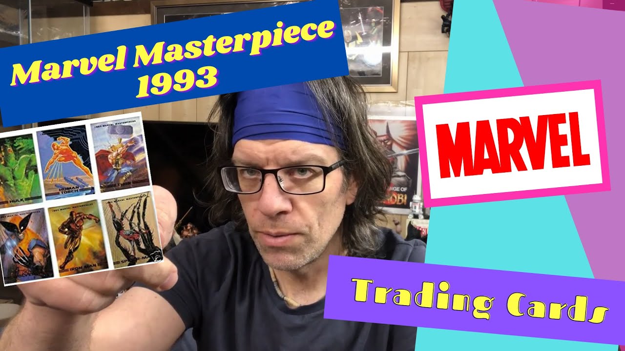 ArmaGEEKdon 9 - Marvel Masterpiece 1993 Trading Cards Complete Set Review