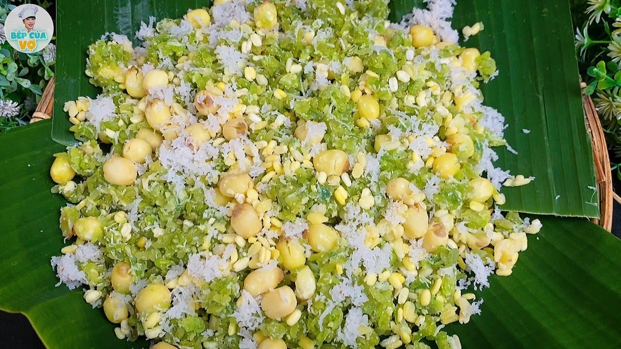 XÔI CỐM DẸP HẠT SEN thơm béo hương vị tuổi thơ | Bếp Của Vợ