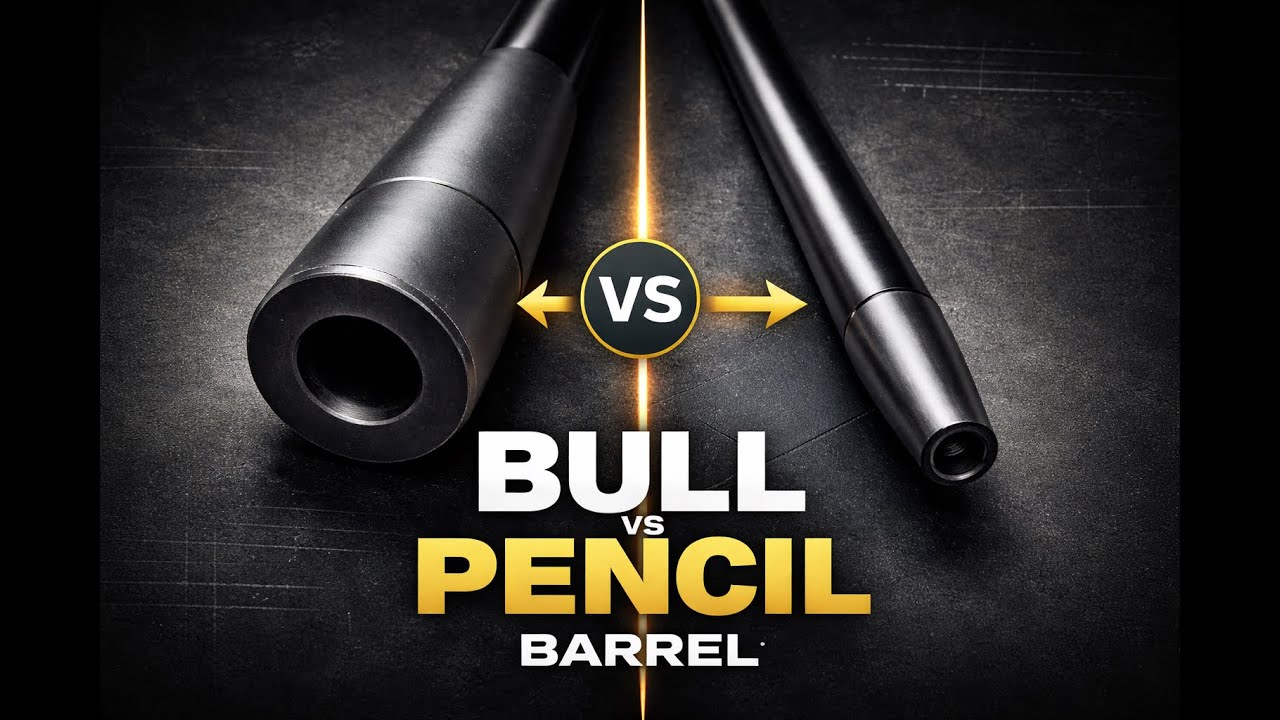 Bull Barrel vs Pencil Barrel | Accuracy, Weight & Real-World Tradeoffs