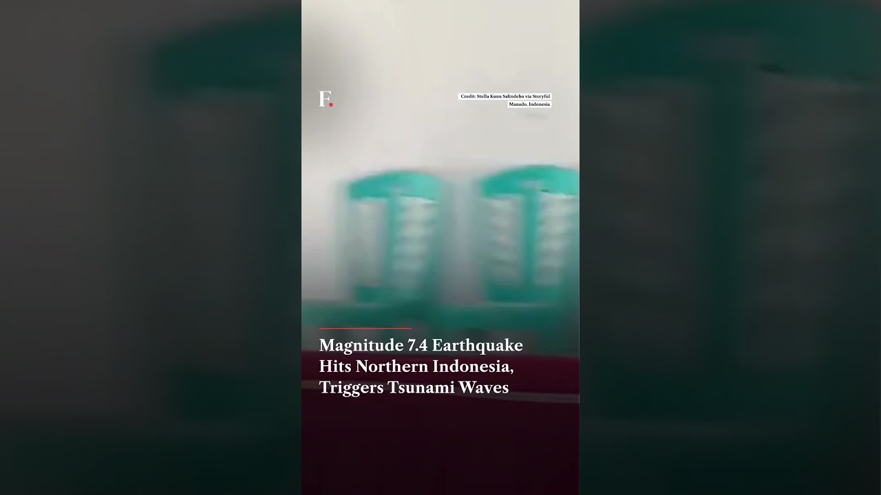 Magnitude 7.4 Earthquake Hits Northern Indonesia, Triggers Tsunami Waves | Firstpost