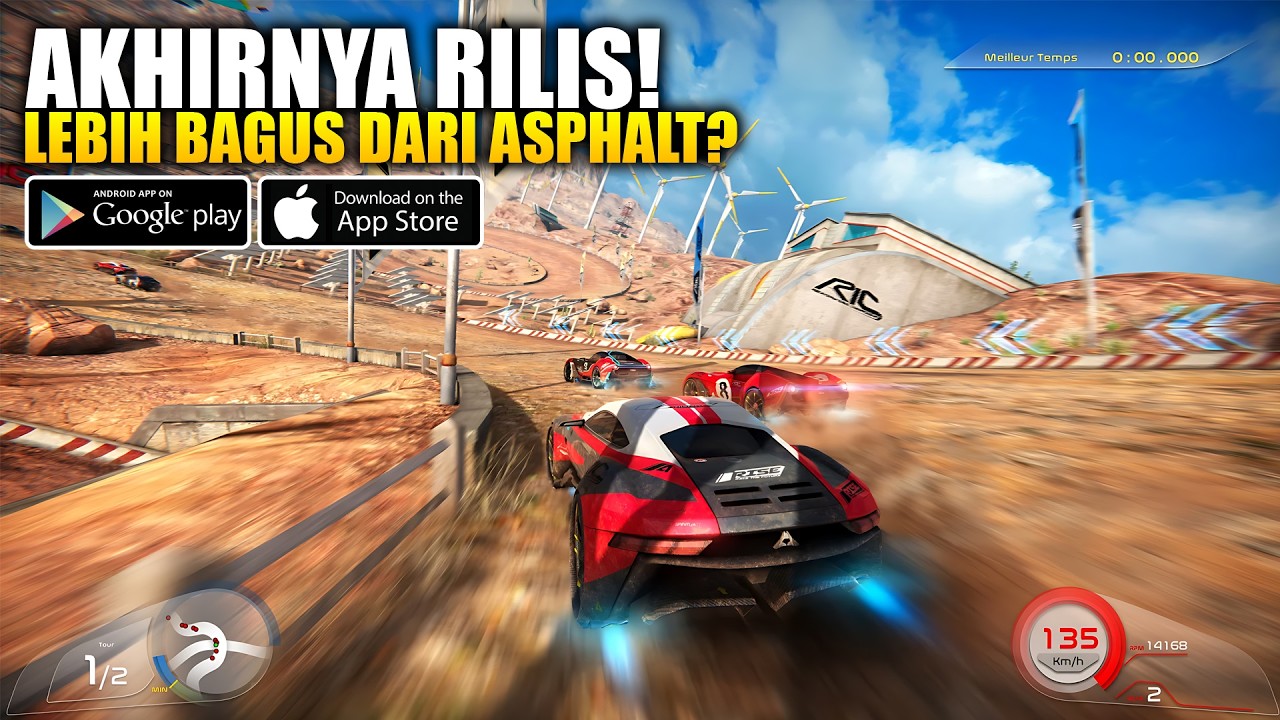 Sudah Rilis di Playstore Indonesia! Lebih Bagus Dari ASPHALT?! - Rise: Race The Future (Android)