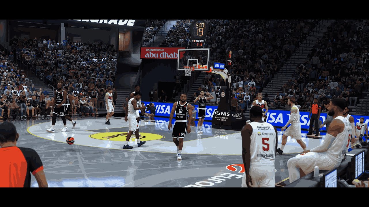 PCBasket 2k26    Euroleague mod Nba 2k26    Partizan vs Baskonia