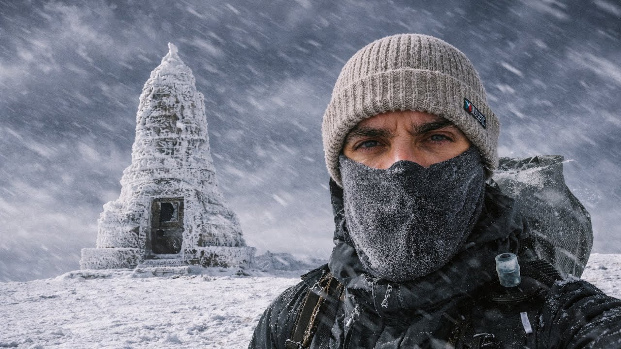 5 Days Solo Winter Hike — Autonomous Bivouac in Vosges