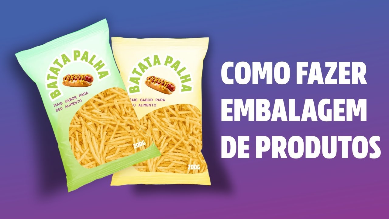 COMO FAZER EMBALAGEM DE PRODUTOS