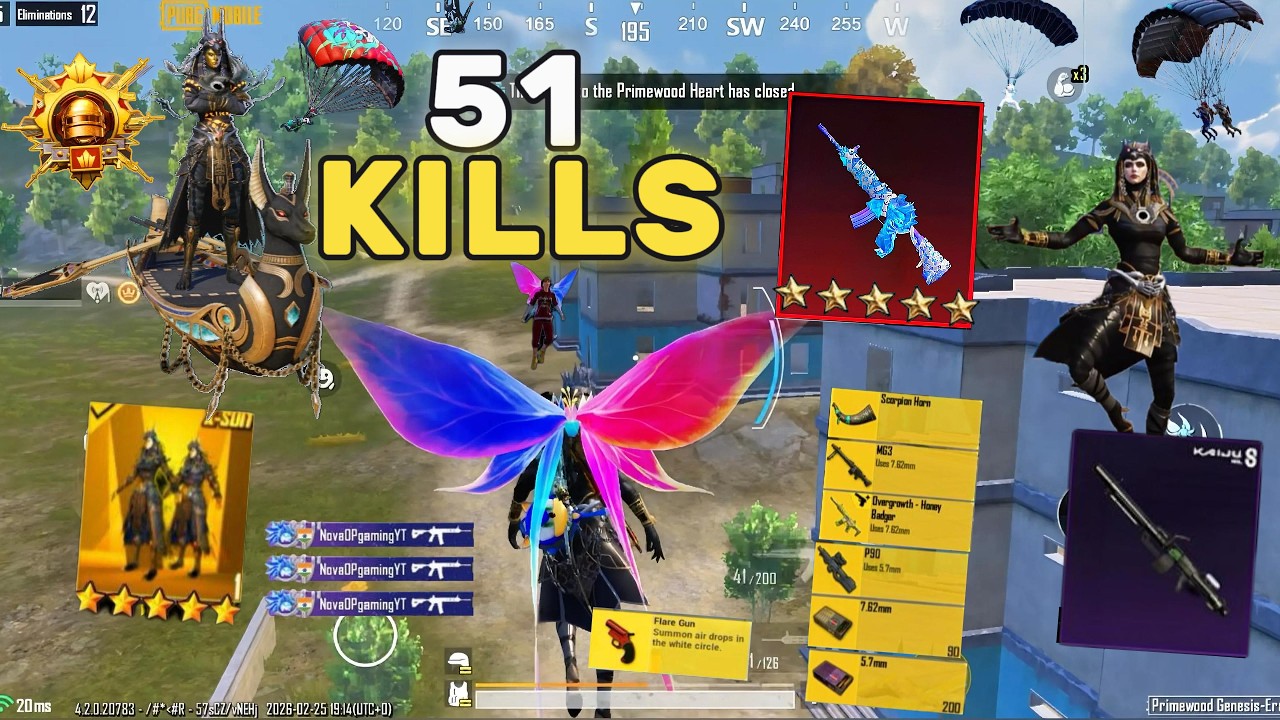 51 Kills🔥 IN 15 MINUTES NEW HARDEST GAMEPLAY🥵 SOLO vs SQUAD😱 PUBG MOBILE