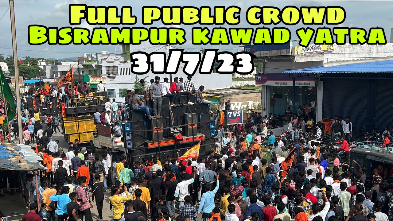 FULL PUBLIC CROWD || BISRA KAWAD YATRA ​⁠@manty1kvlogs