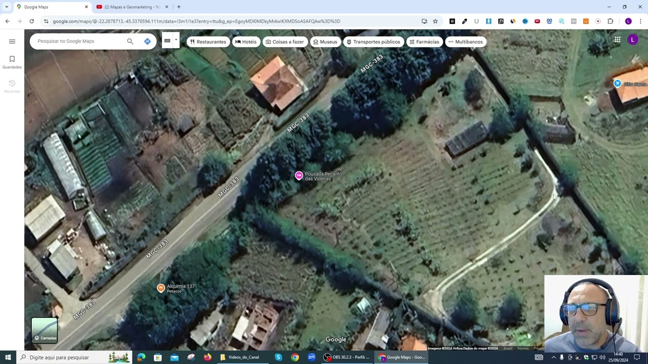 Criação de estrada particular no Google Maps - Edição foi aceita pelo Google!