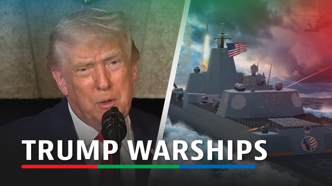 Trump announces new US warship class named after himself | ABS-CBN News