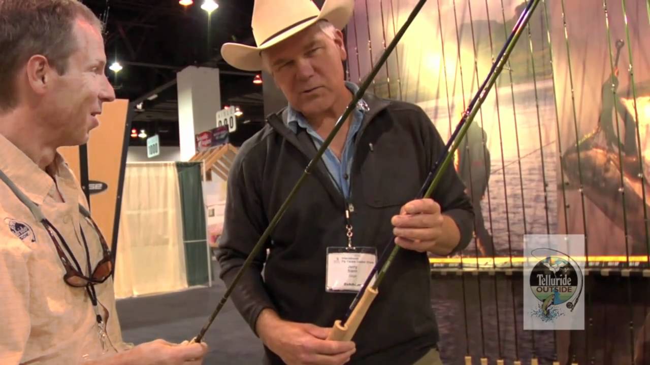 Jerry Siem introduces new Sage fly rods at IFTD 2010