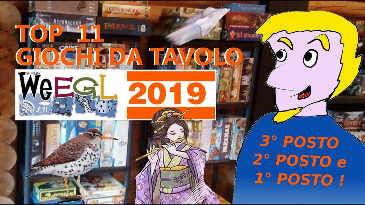 Top 11 Giochi da Tavolo provati al WEEGL 2019! [3&deg; - 1&deg;]