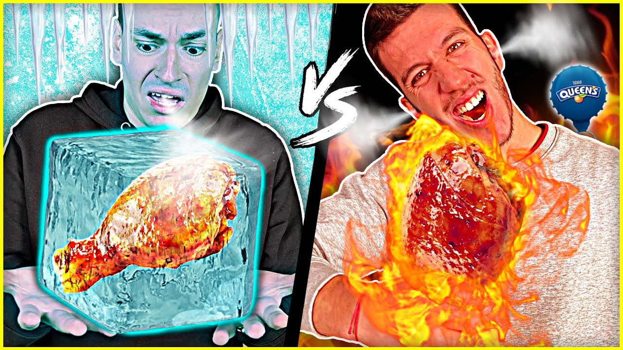МАЙНКРАФТ ГОРЕЩА VS ЛЕДЕНА ХРАНА CHALLENGE  | Епизод 3