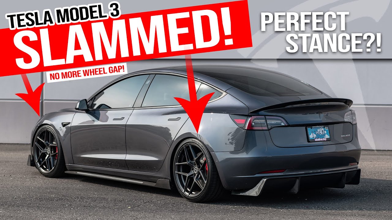 Мы разгромили Tesla Model 3! Идеальная посадка и управляемость с койловерами BC Racing