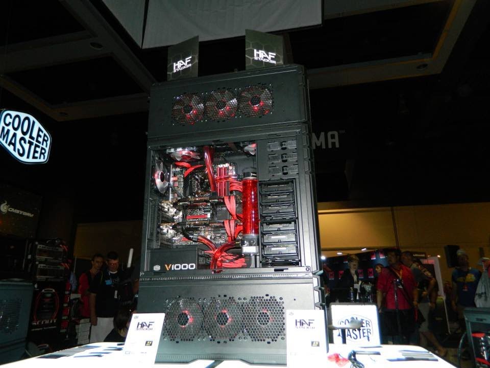 [HD] PAX Prime 2013 Part 1 - Cooler Master HAF Stacker, INTEL SSD OC, Kingston HyperX