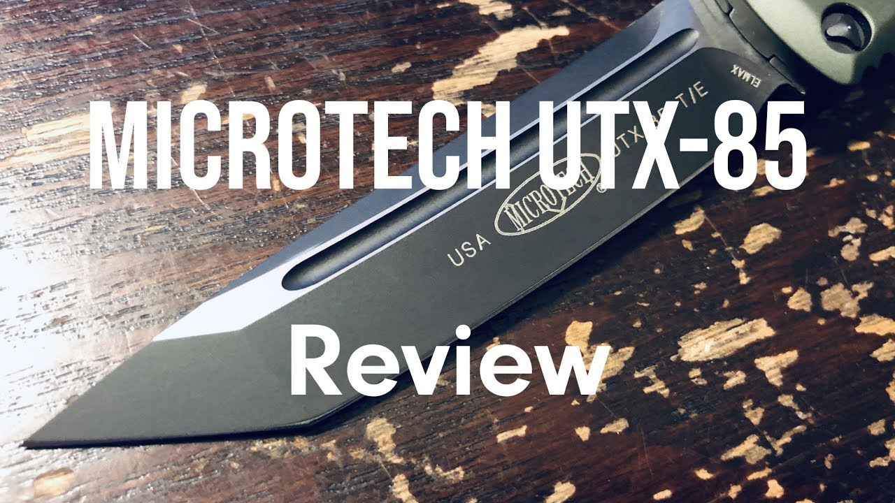 Microtech UTX-85 Review - Delightfully Diminutive!