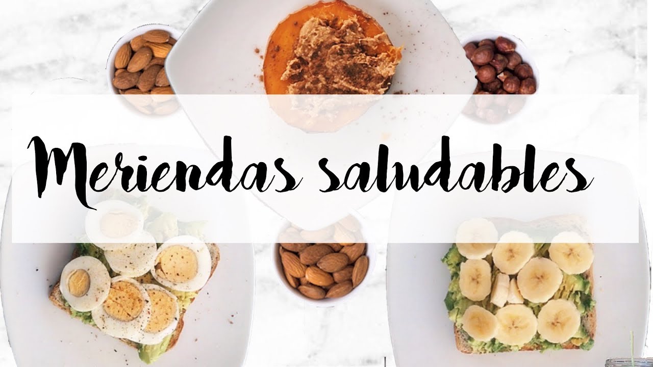 MERIENDAS SALUDABLES I VEGETARIANAS