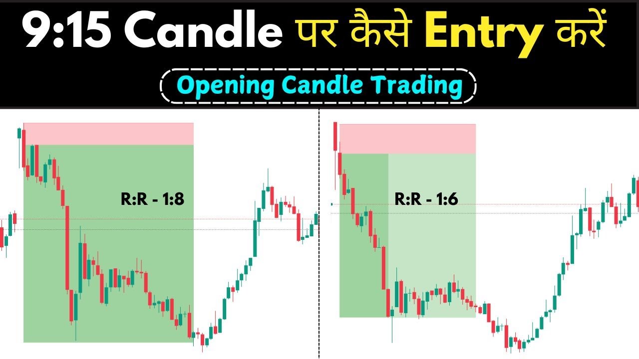 9:15 Candle Trading with Entry || Opening Candle Psychology