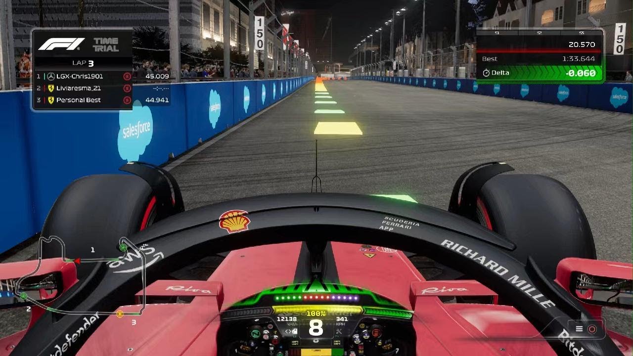 F1 23 Las Vegas Hotlap