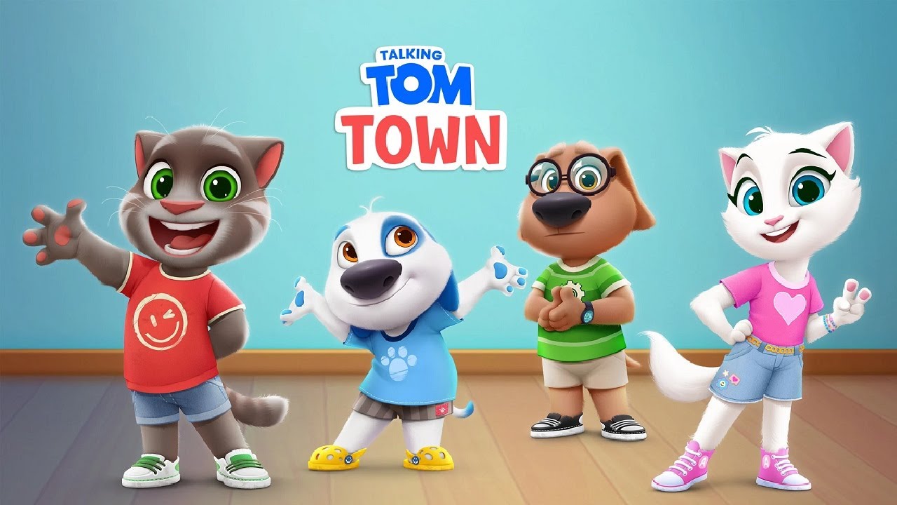 Talking Tom & Friends Town  NEW GAME Android iOS Gameplay HD #1