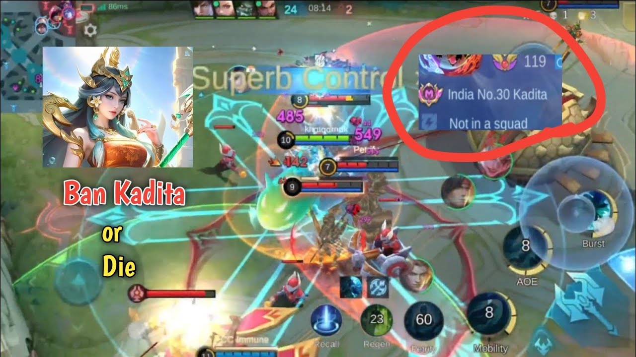 Kadita Broken Game Play 🔥 | Road To Global Kadita