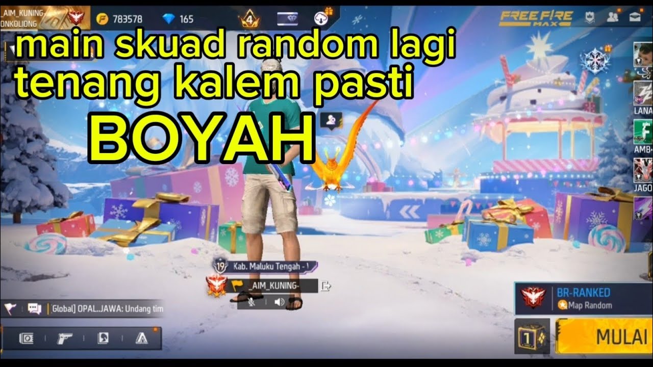 BR RANKED skuad random lagi