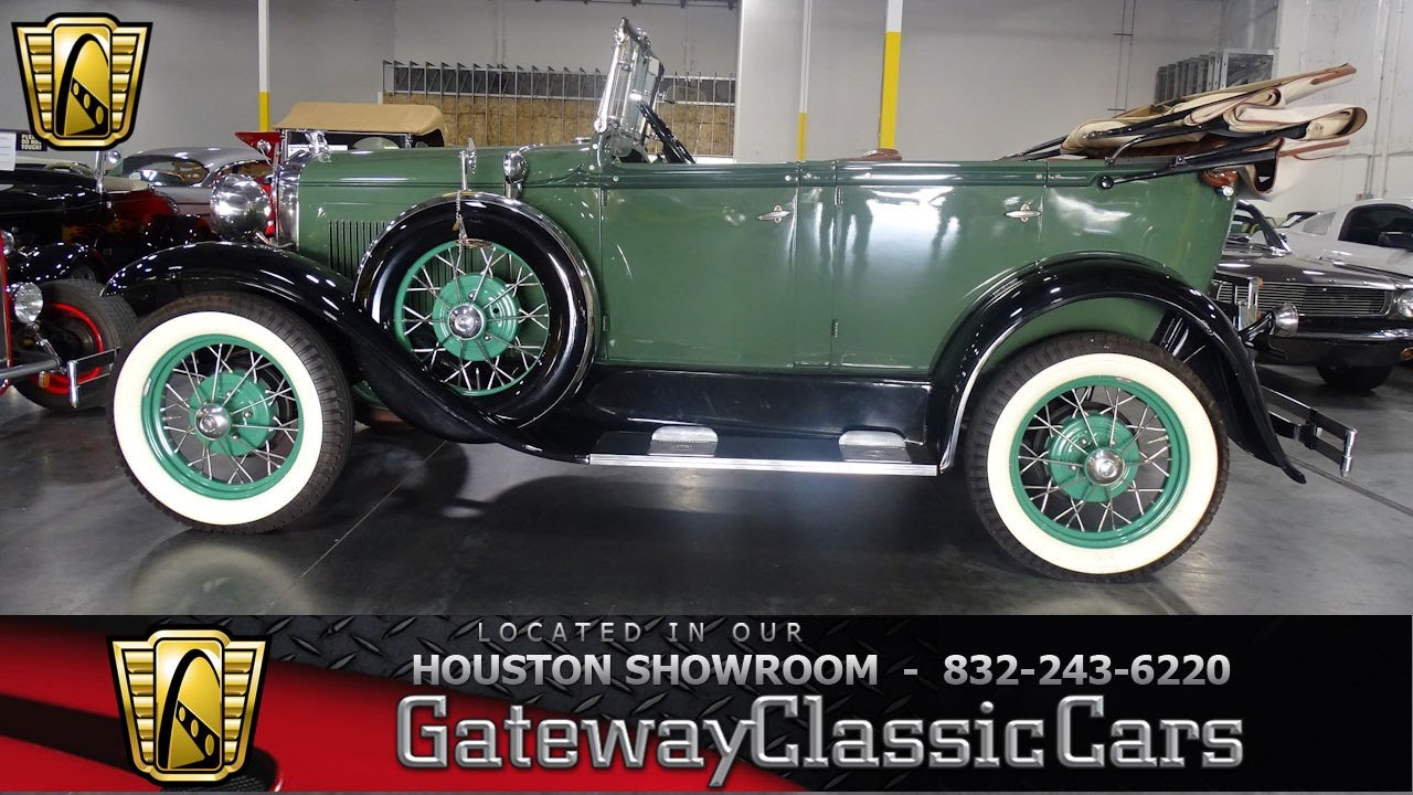 1931 Ford Phaeton Gateway Classic Cars #702 Houston Showroom