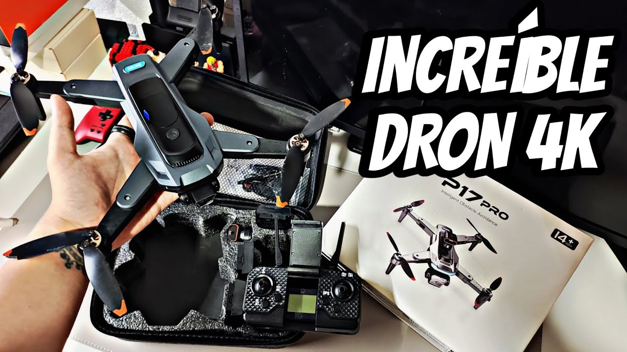 Dron HYTOBP P17 Pro 4K Con Tres Camaras GPS / Unboxing & Review @jorgeherreramx