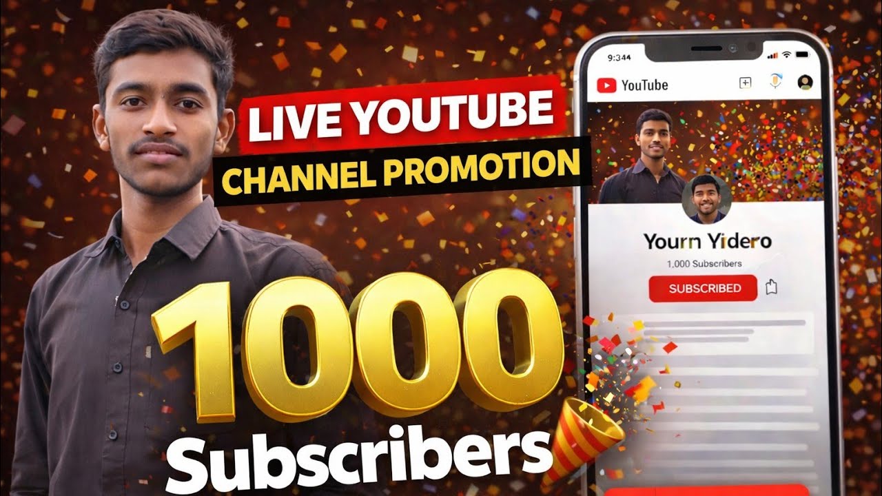 Live youtube channel pramotion for 1000 subscribe comment karo go 👍#live #virallive