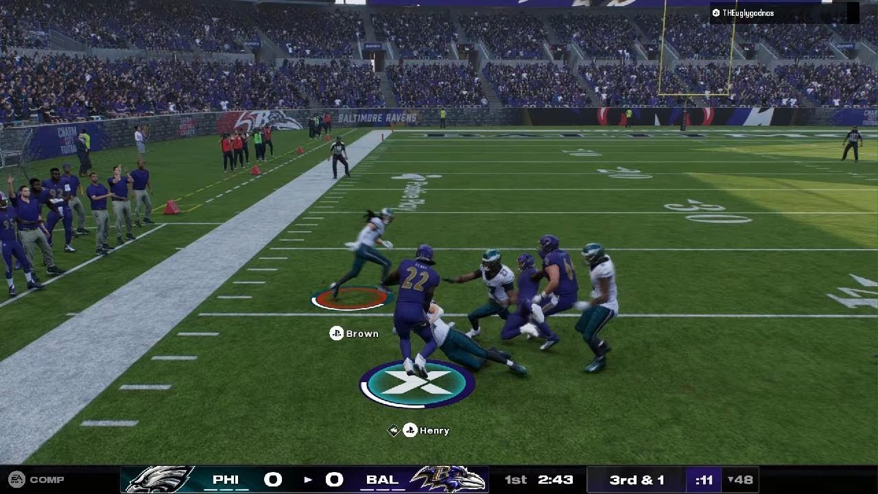 Madden 25 Online head to head!!! Ravens vs Eagles