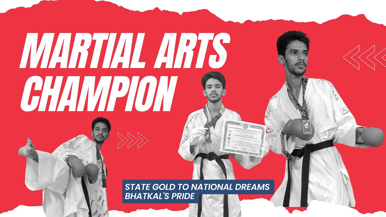Bhatkal's Pride: Anjuman Boys' High School's Karate Championship Victory Brings National-Level Pride