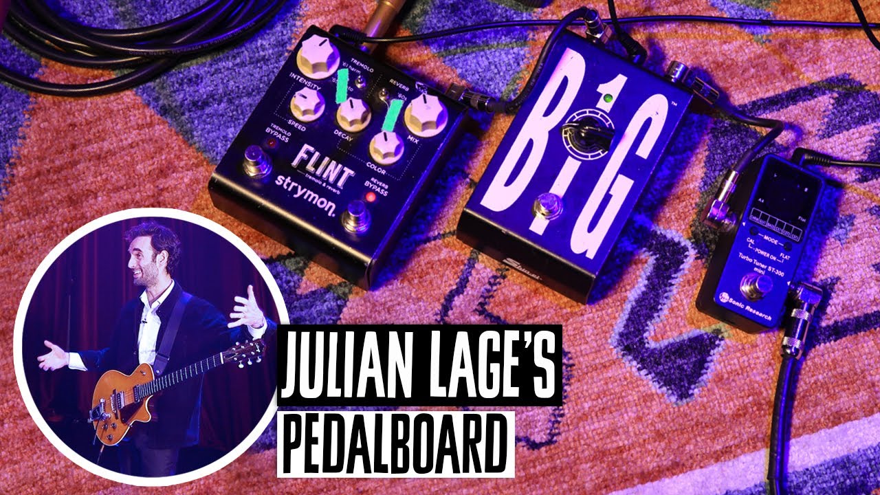 Pedalboard Джулиана Лейджа