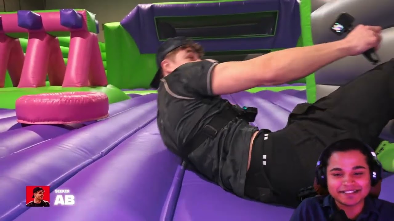 SIDEMEN FORFEIT HIDE & SEEK IN WORLD'S BIGGEST TRAMPOLINE PARK REACTION