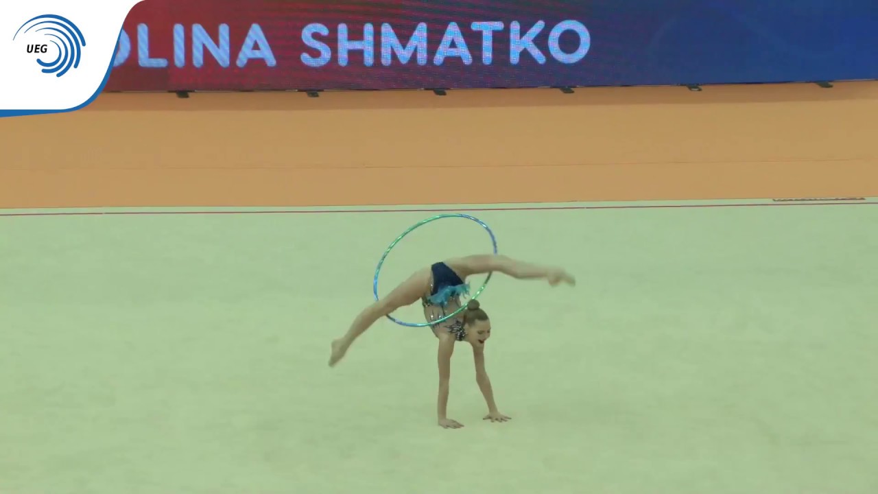 Polina Shmatko (RUS) - 2018 Rhythmic European Champion, junior hoop