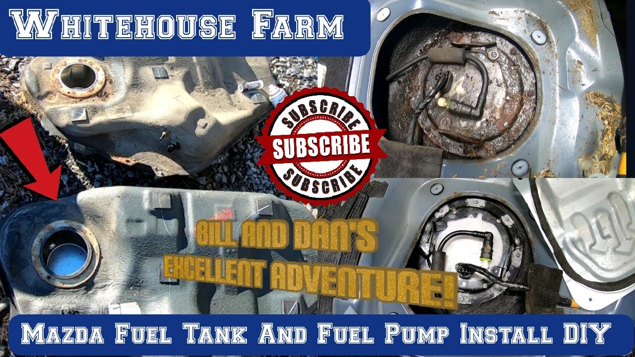 Mazda Complete Fuel Pump And Fuel Tank Replacement!