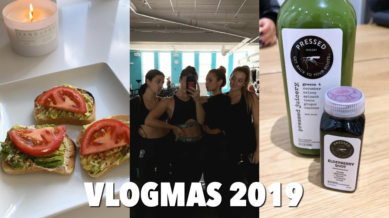 VLOGMAS: pilates, new apt decor, jess is here!
