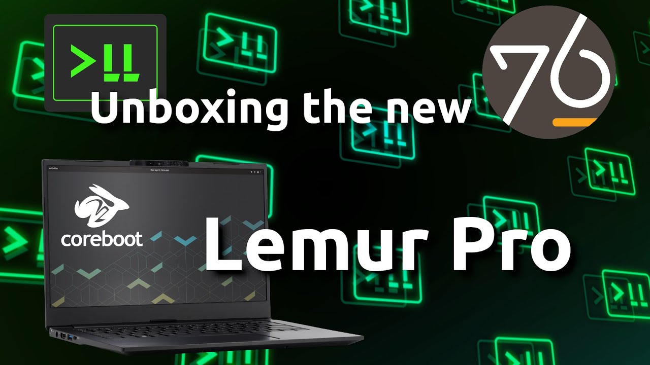 Rozpakowujemy nowego laptopa System76 Lemur Pro (pełna recenzja wkr&oacute;tce!)