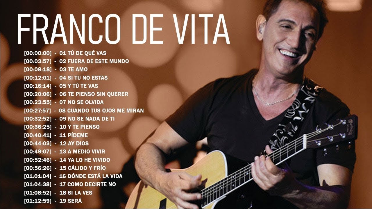 Franco de Vita 💖 Sus Mejores Canciones | Franco de Vita Grandes &Eacute;xitos Inolvidables Mix